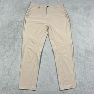 LEGENDS Aviation Pants Mens 33x28 Beige Performance Stretch Chino Golf